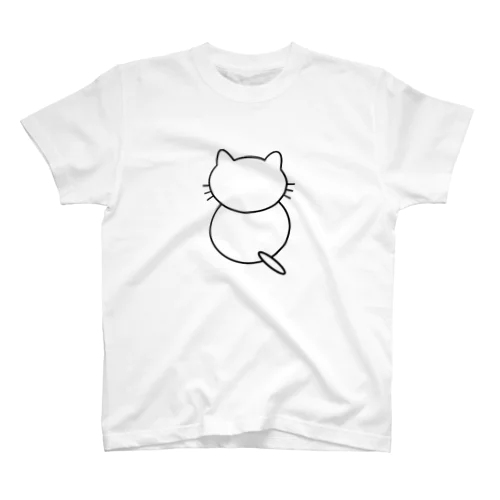 猫くんの後ろ姿は何を訴えてるのかな？ スタンダードTシャツ