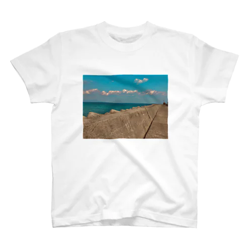 海辺 Regular Fit T-Shirt