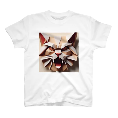 吠える猫 Regular Fit T-Shirt