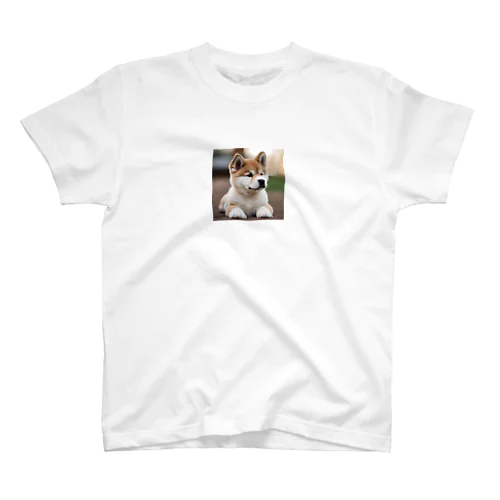 あい　らぶ　秋田犬 Regular Fit T-Shirt