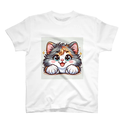 モフモフ猫ちゃん スタンダードTシャツ