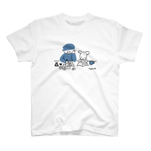 お手紙を書くポス夫 Regular Fit T-Shirt