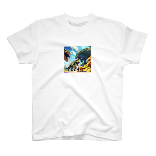 ガオガオ恐竜くん4号 Regular Fit T-Shirt