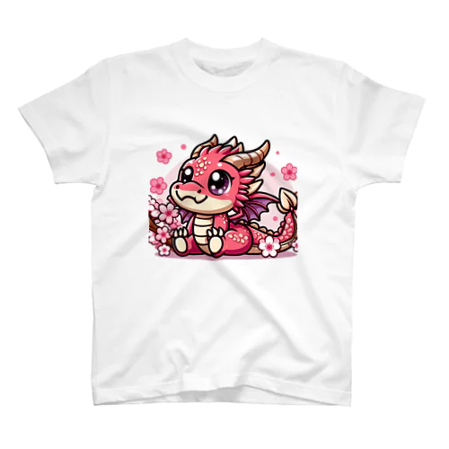 かわいすぎるドラゴンマスコットキャラ スタンダードTシャツ