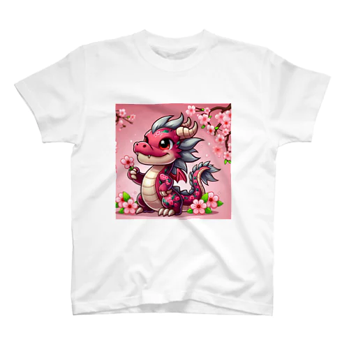 キュートなドラゴンキャラ スタンダードTシャツ