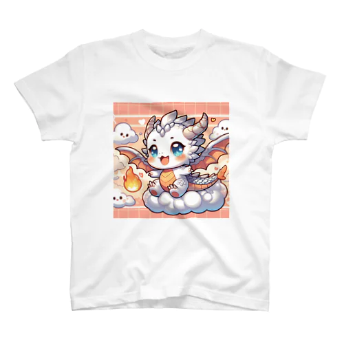 超かわいい！マスコットキャラクターのドラゴン スタンダードTシャツ