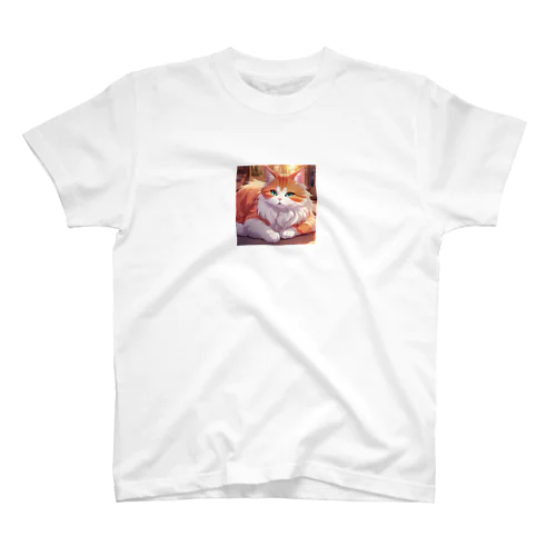 ふわふわな猫 スタンダードTシャツ