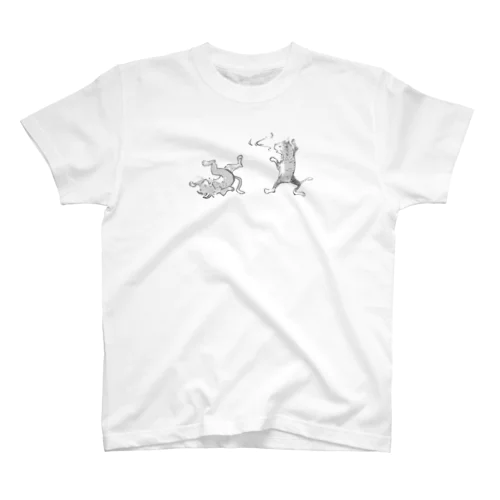 猫獣戯画 スタンダードTシャツ