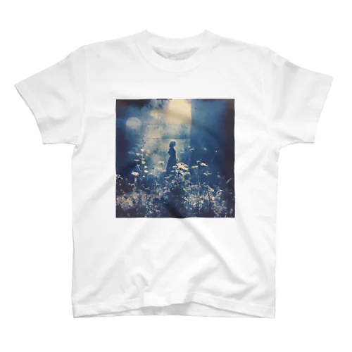 cyanotype girl 2 Regular Fit T-Shirt