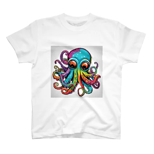 FUNKYOctopus Regular Fit T-Shirt