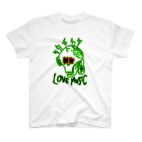 LOVE MUSIC スタンダードTシャツ