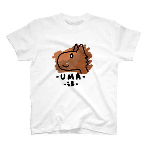 UMA-うま-ちゃん Regular Fit T-Shirt