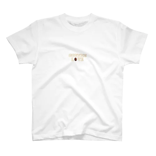 Coffee love ロゴグッズ Regular Fit T-Shirt