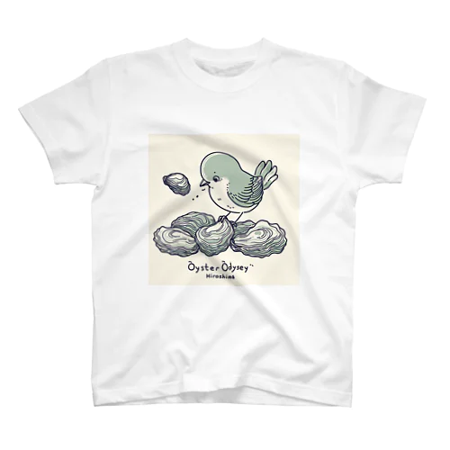 広島県：牡蠣 スタンダードTシャツ