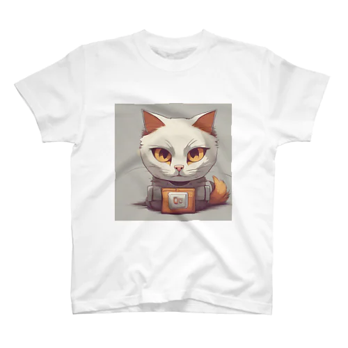 ロボット猫 robot cat スタンダードTシャツ