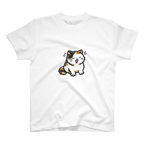 毎日がにゃんとも幸せ！フワリン スタンダードTシャツ