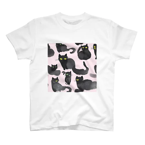黒猫ちゃんTシャツ スタンダードTシャツ