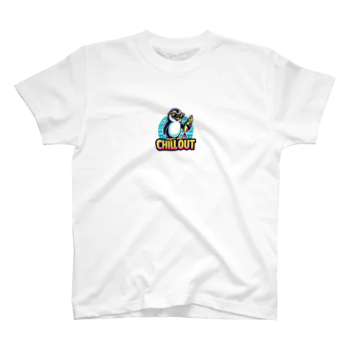 かっこいいペンギン Regular Fit T-Shirt
