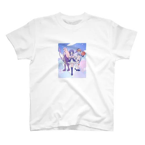 プチプチ⭐︎プリズムガール  3人の守護者 スタンダードTシャツ