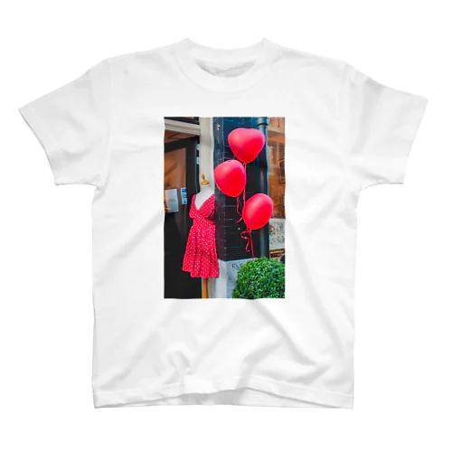 attractive red in  Amsterdam Regular Fit T-Shirt