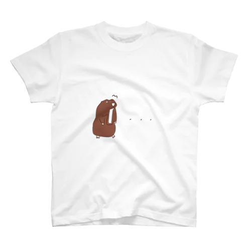 あんぐりマーモット Regular Fit T-Shirt