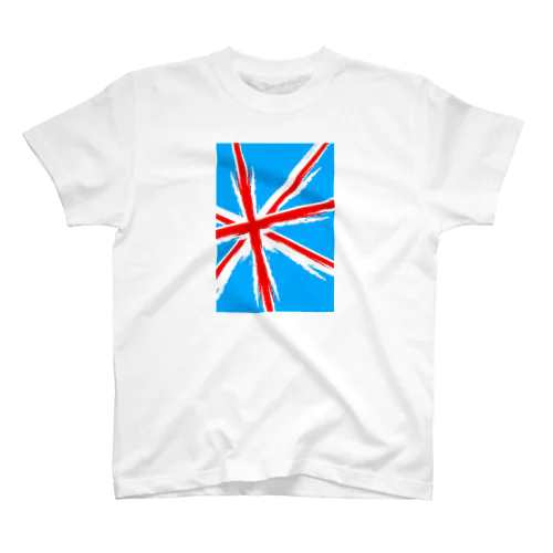 クールなタッチの英国国旗 Regular Fit T-Shirt