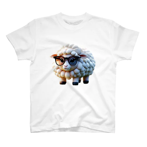 サングラスした羊⑦ スタンダードTシャツ