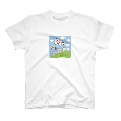 気楽にね♪青空 スタンダードTシャツ