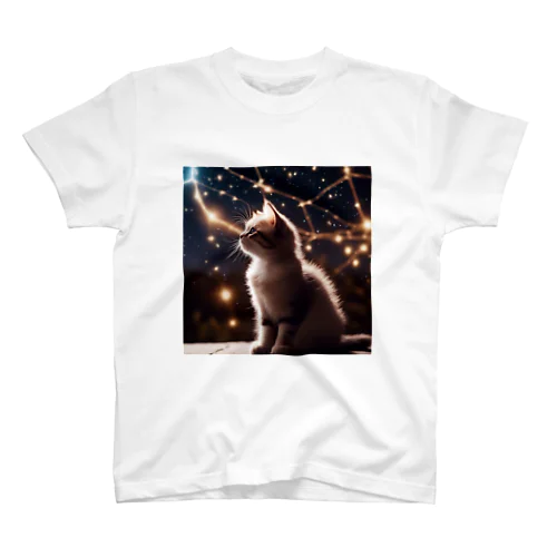 星降る夜の子猫 スタンダードTシャツ