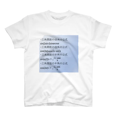 数学の公式をアイテム化　第6弾 Regular Fit T-Shirt