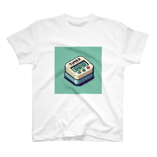 ドット絵「タイマー」 スタンダードTシャツ