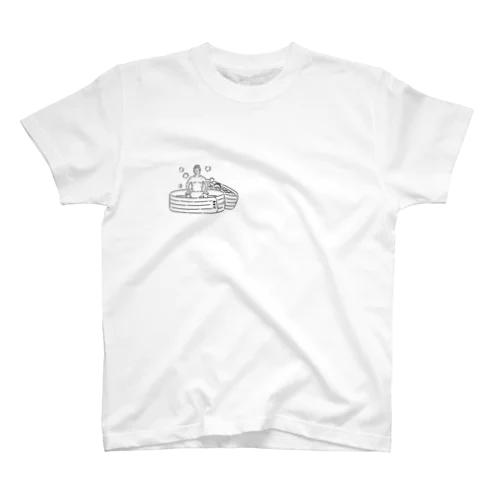 蒸しにんげん Regular Fit T-Shirt