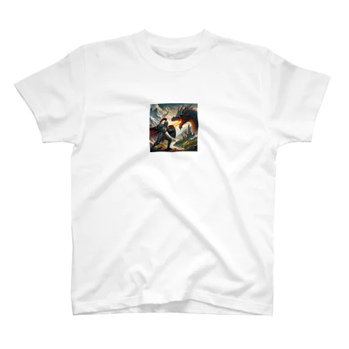 騎士とドラゴン Regular Fit T-Shirt