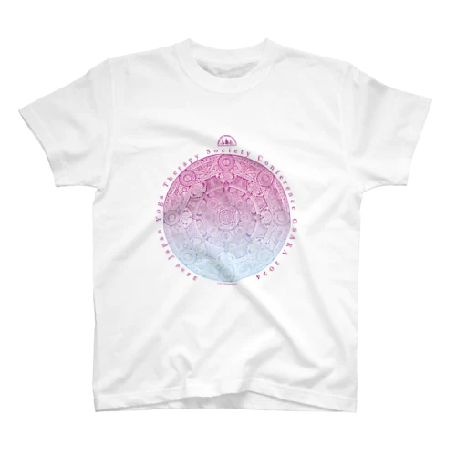 MANDALA T-shirt (pink) ※Tシャツはホワイトをお選び下さい Regular Fit T-Shirt