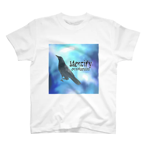 カラスのラビ☆Identify Crow Regular Fit T-Shirt