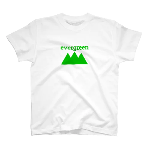 evergreen スタンダードTシャツ