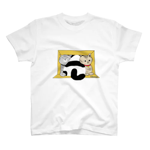 ハコネコ3匹Ver（むぎゅっと） Regular Fit T-Shirt