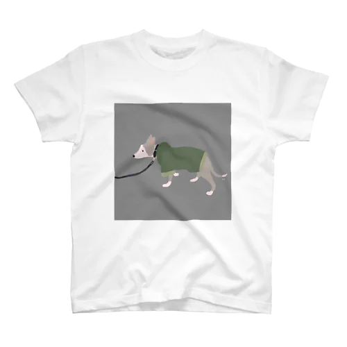 うきうきのお散歩犬 Regular Fit T-Shirt