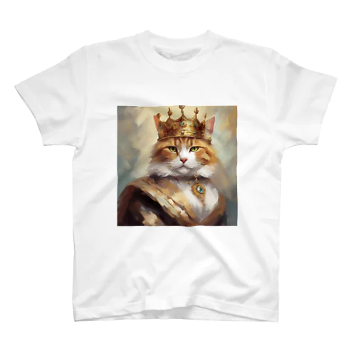 ブルーダイヤモンドの猫王 スタンダードTシャツ