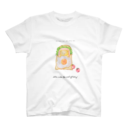 くま トースト 朝 Regular Fit T-Shirt