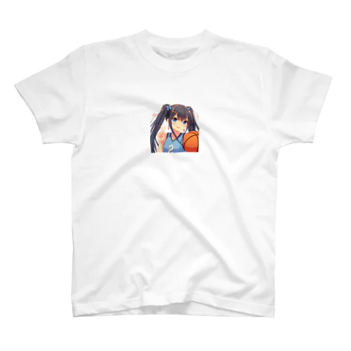 バスケットガール② スタンダードTシャツ