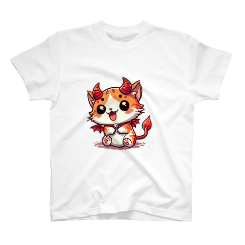 ☆悪魔の世界のアイドルにゃんこ☆ スタンダードTシャツ