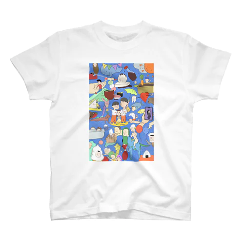 白目な世界 Regular Fit T-Shirt