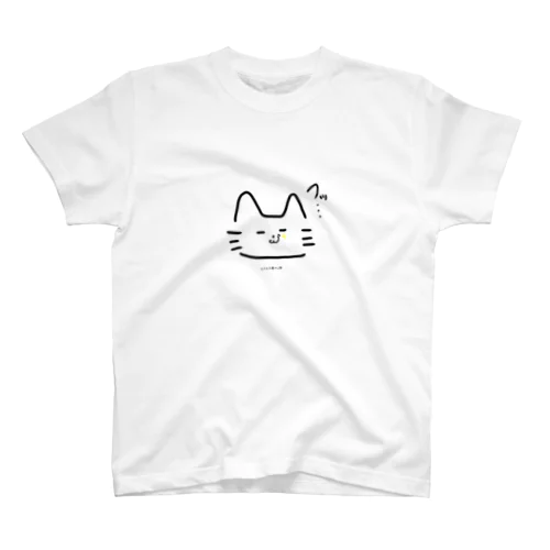 不敵に微笑むねこ Regular Fit T-Shirt