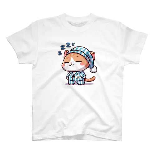 かいてんきゅうぎょうねこ スタンダードTシャツ