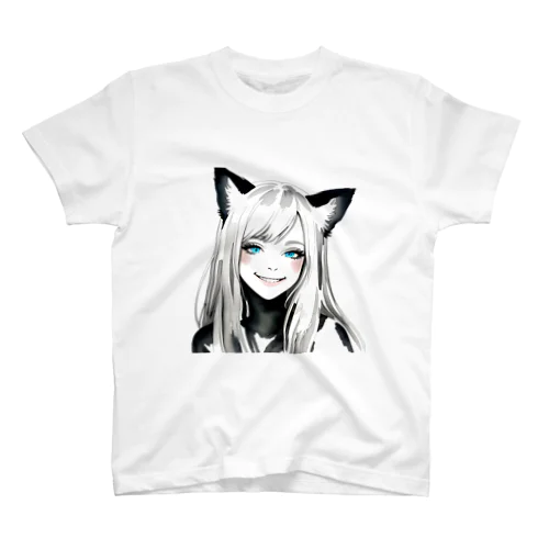 猫ガール Regular Fit T-Shirt