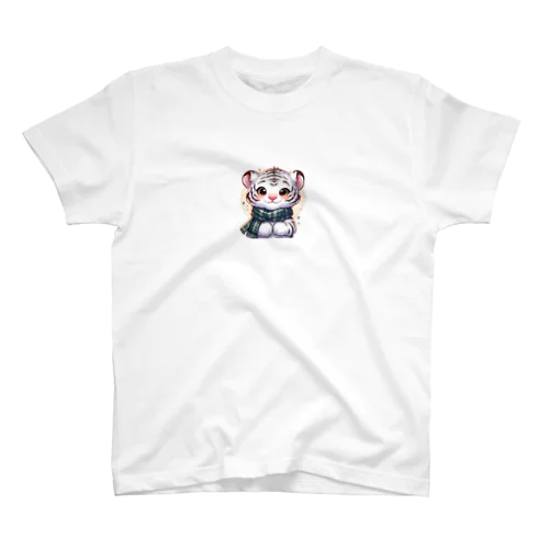 ほわいとたいがー スタンダードTシャツ