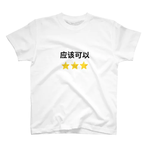 应该可以 Regular Fit T-Shirt