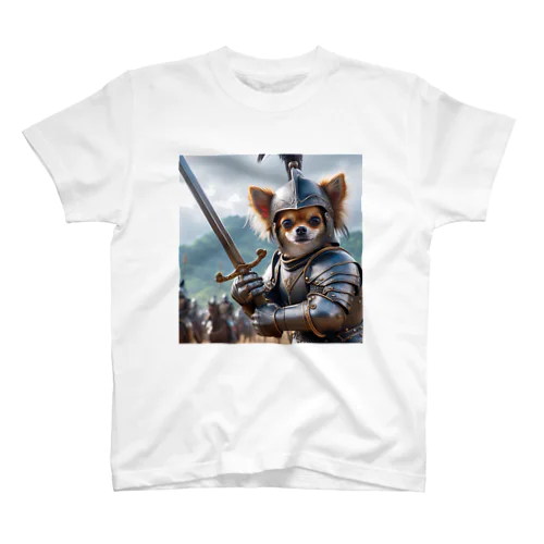 中世で戦うチワワ3 スタンダードTシャツ
