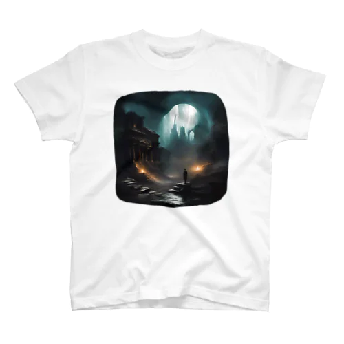 【アート】The World of Light and Darkness -闇 Regular Fit T-Shirt